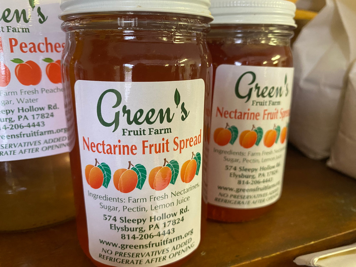 Nectarine Fruit Spread